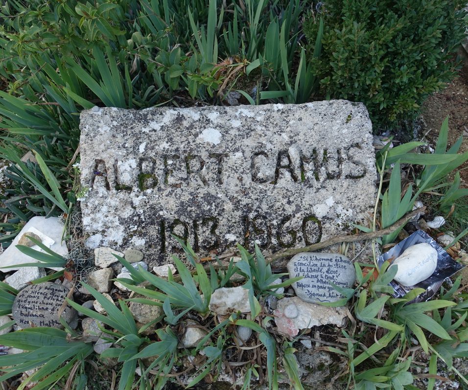 Albert Camus' gravsted i Lourmarin